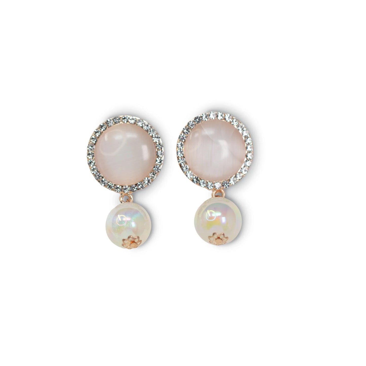 Classic Pearl Drop Earrings - Amulya Gems