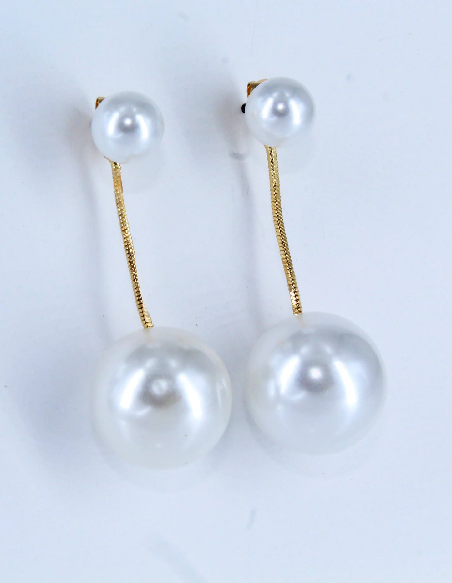 Lustrous Pearl Drop Earrings – A Symphony of Elegance - Amulya Gems
