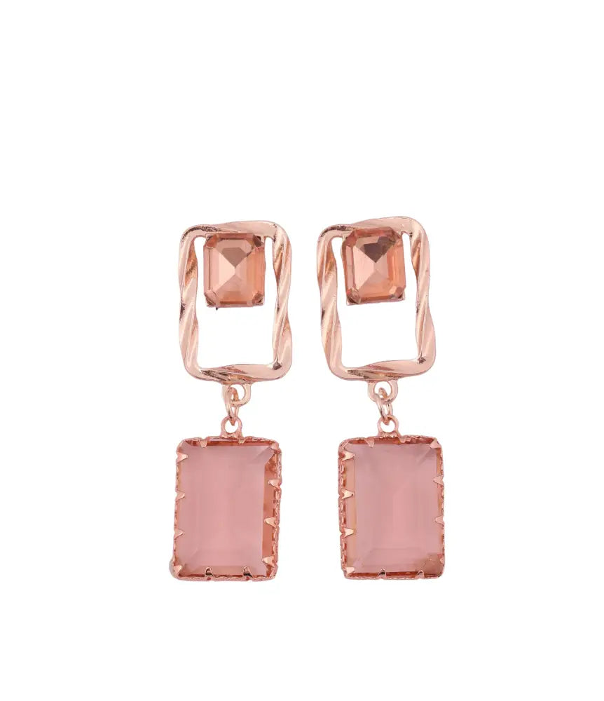 Royal Pink Elegance earrings