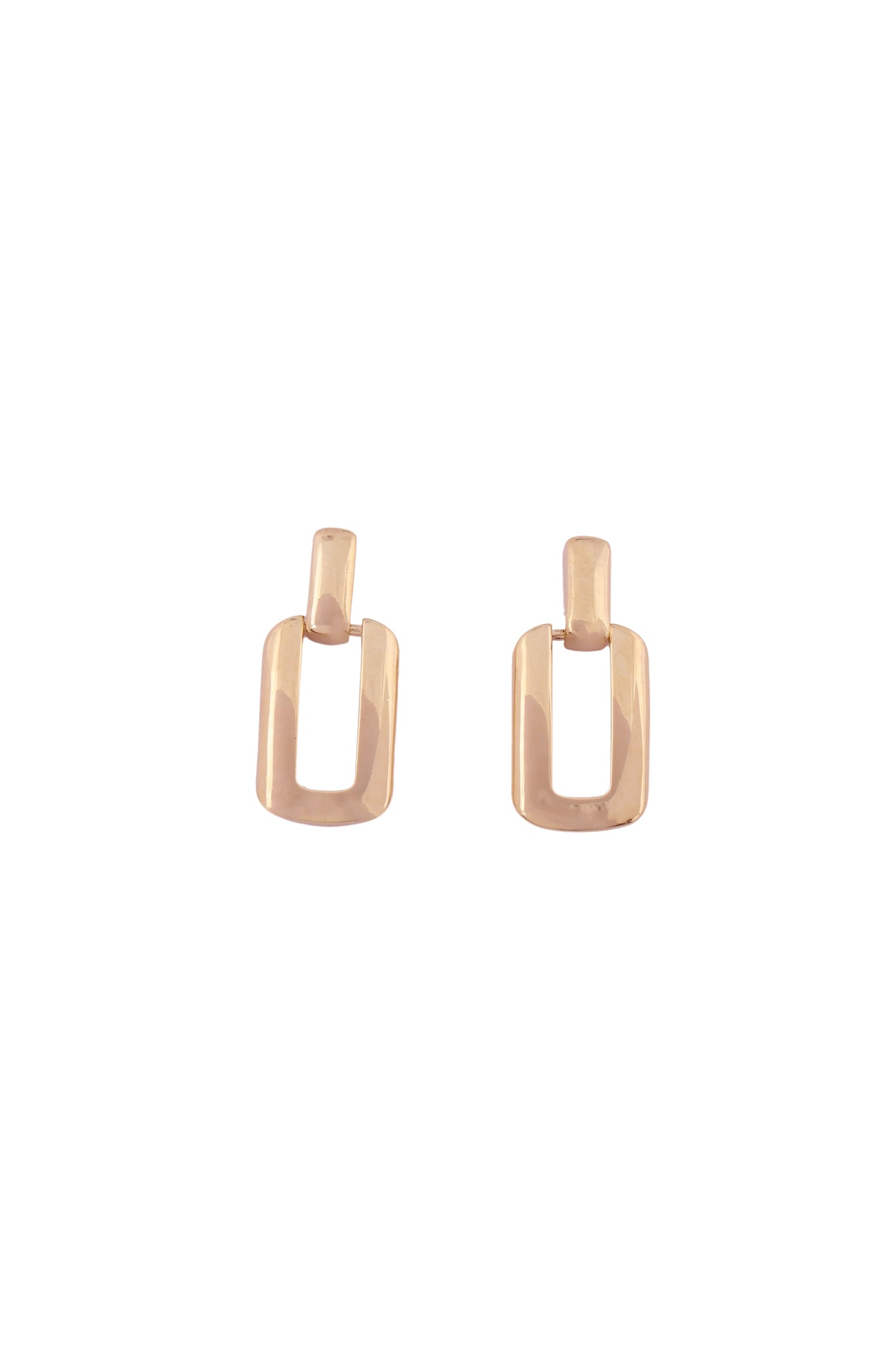 Chic Minimalist Geometric Dangle Earrings - Amulya Gems