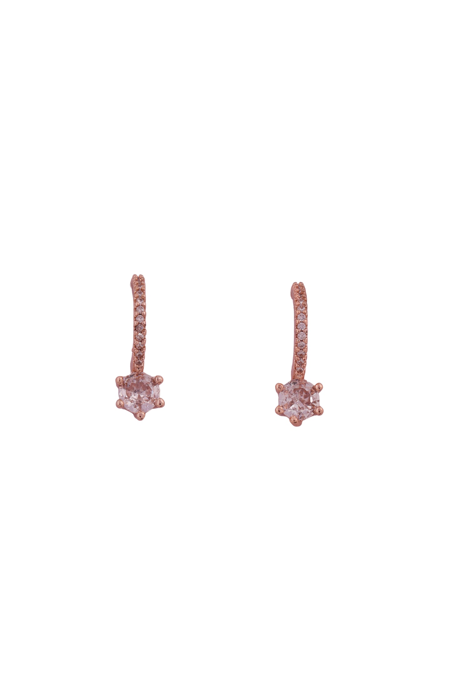 Crystal Glow Drop Earrings - Amulya Gems