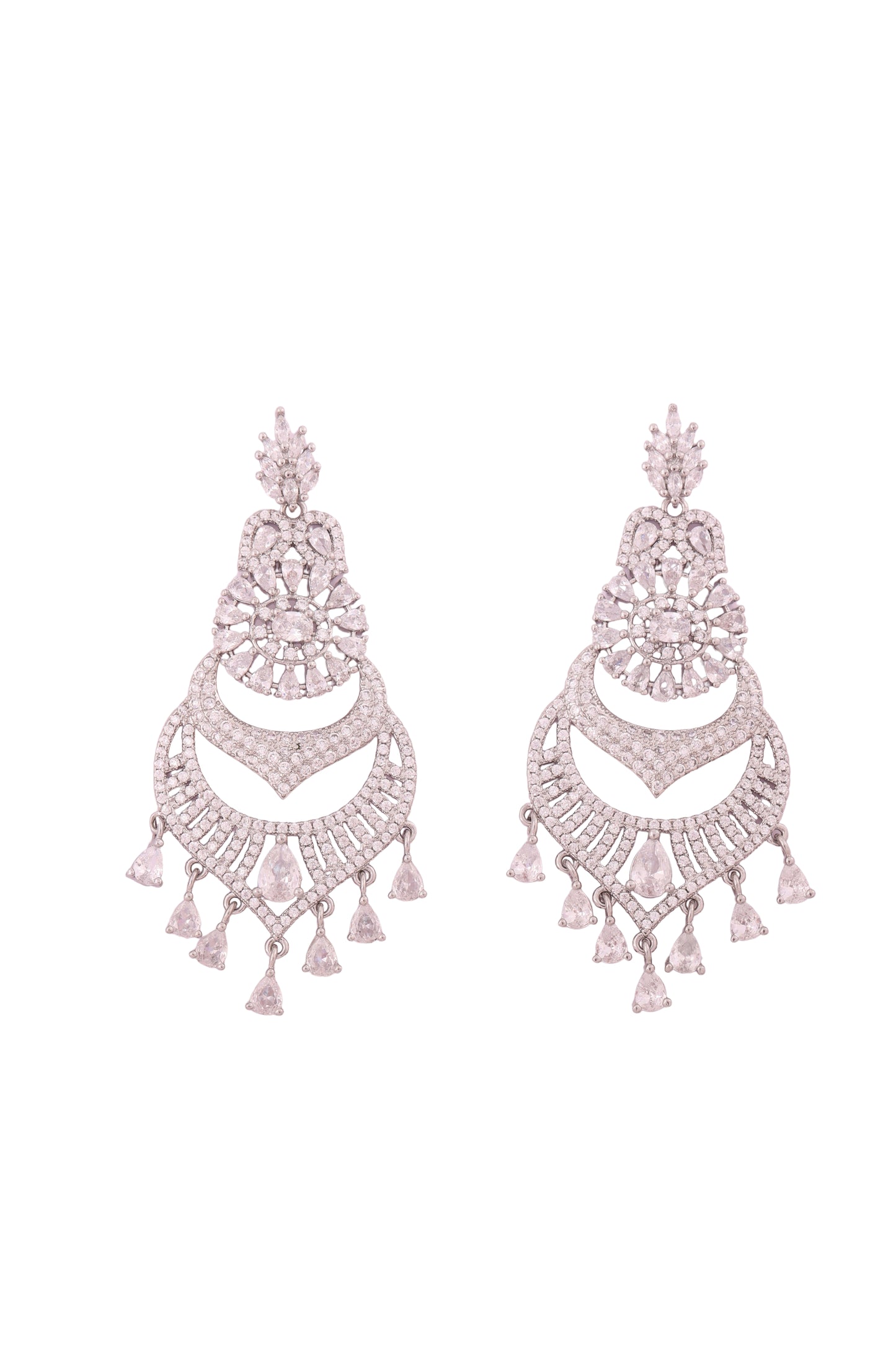 Royal Radiance Chandbali Earrings - Amulya Gems
