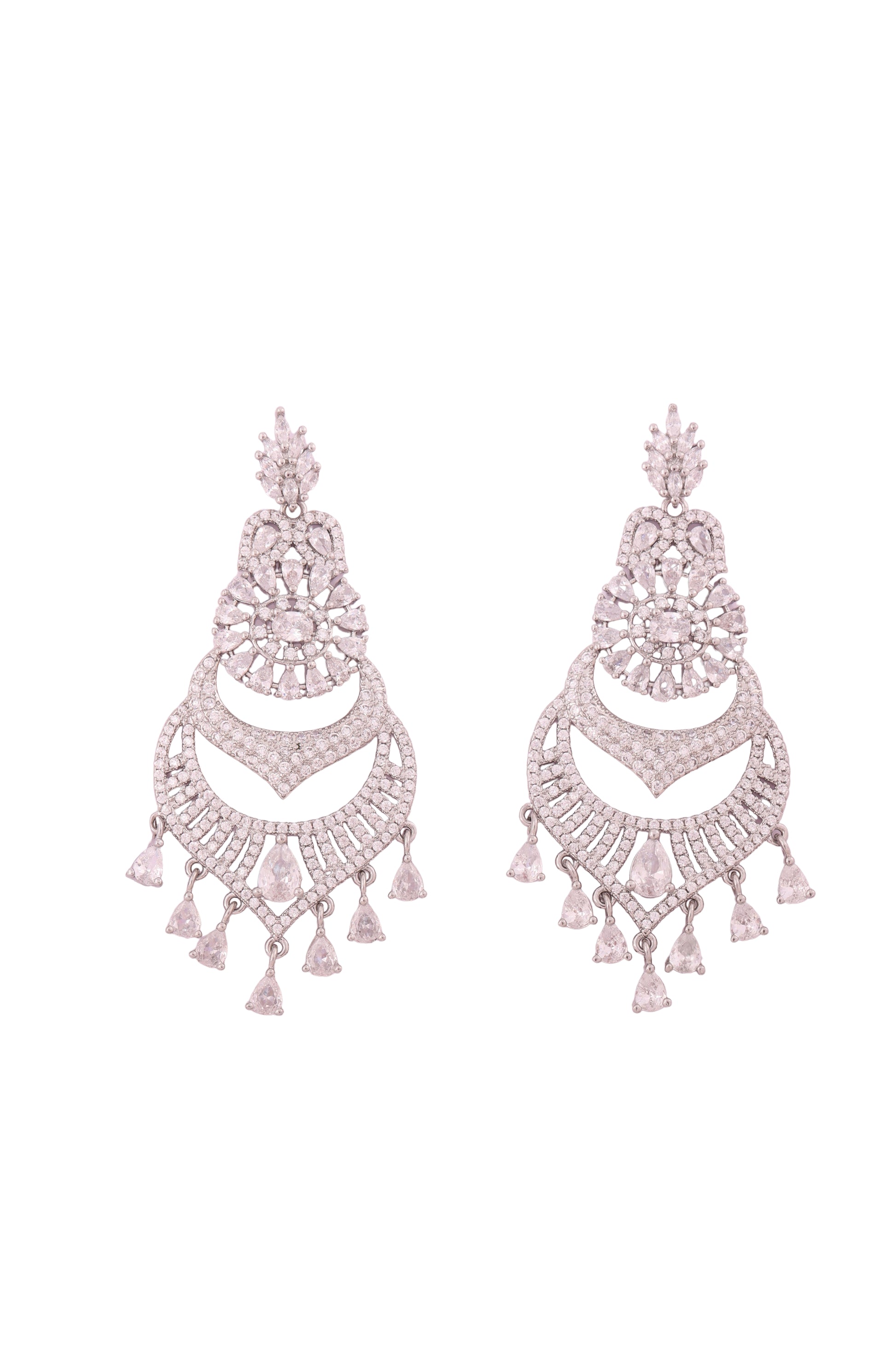 Royal Radiance Chandbali Earrings - Amulya Gems