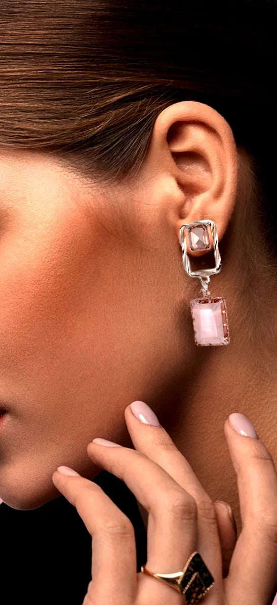 Rose Quartz Elegance - Amulya Gems
