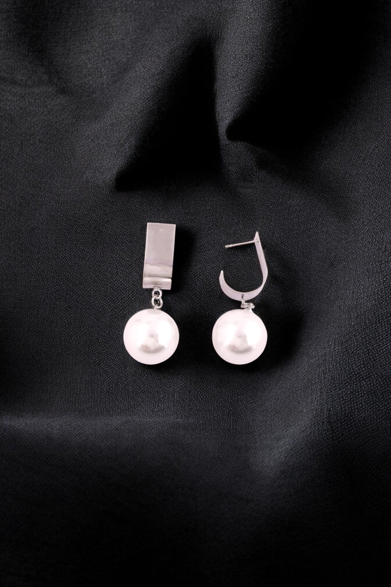 Timeless Pearl Drop Earrings - Amulya Gems