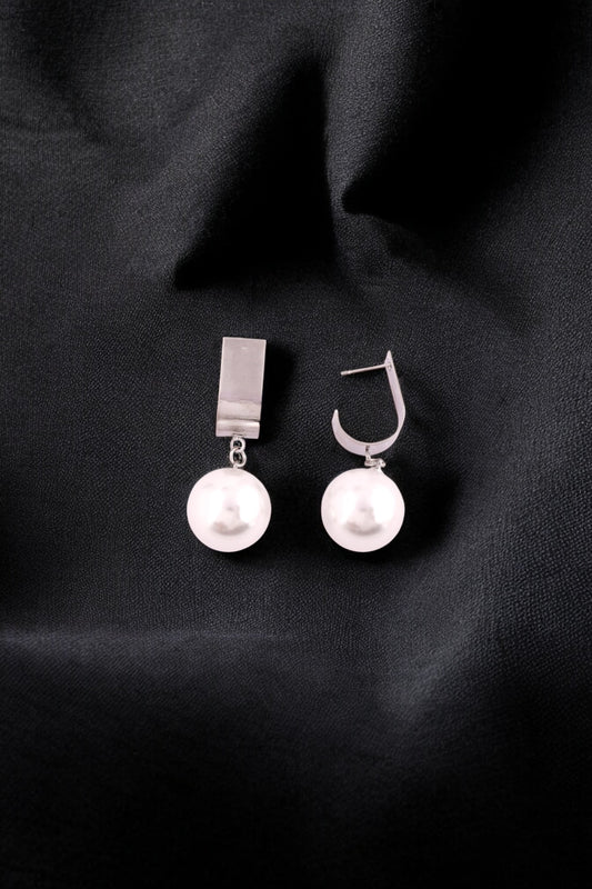 Timeless Pearl Drop Earrings - Amulya Gems