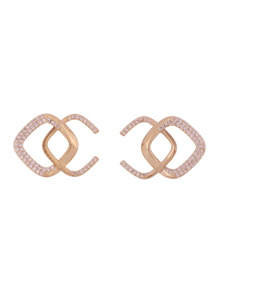 Luxe Interlock Studs