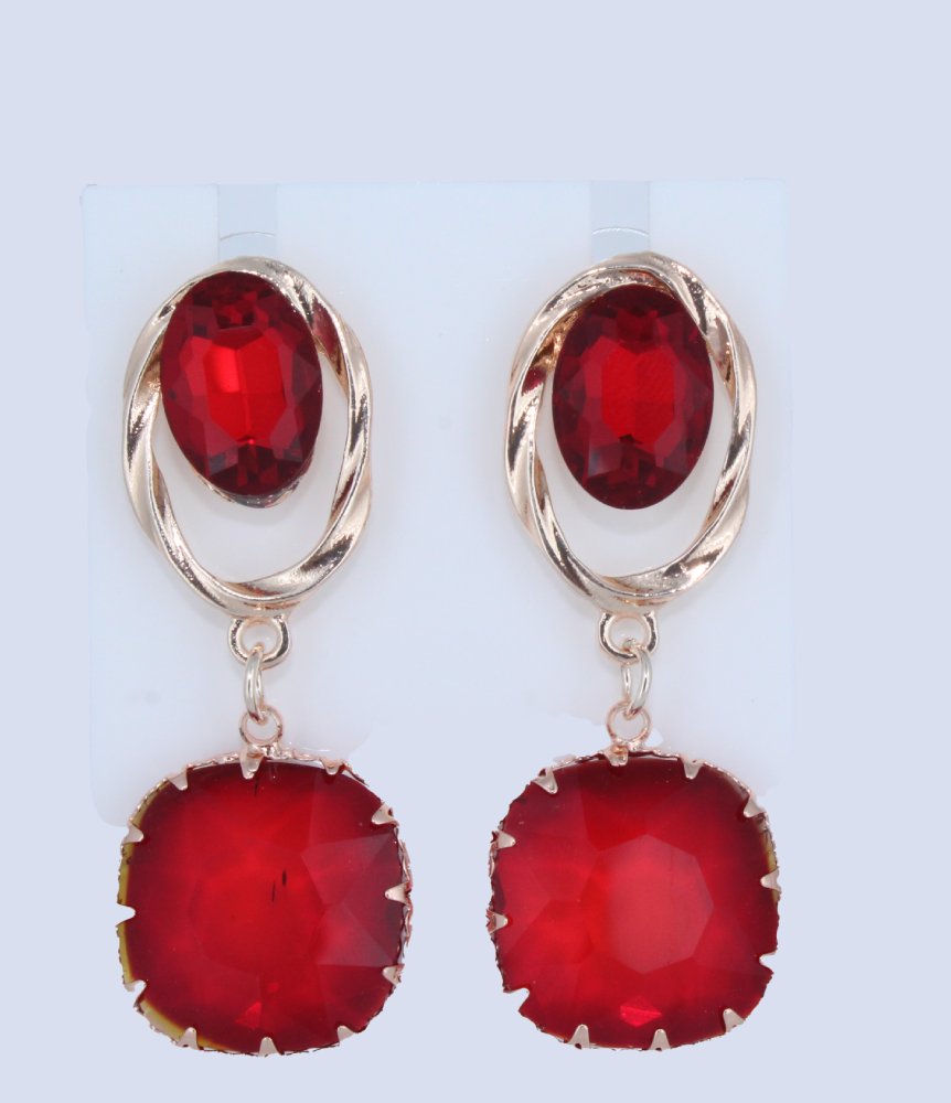 Royal Rouge Earrings