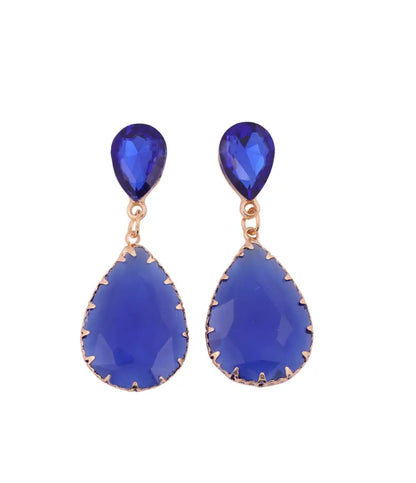 Sapphire Blue Drop Earrings
