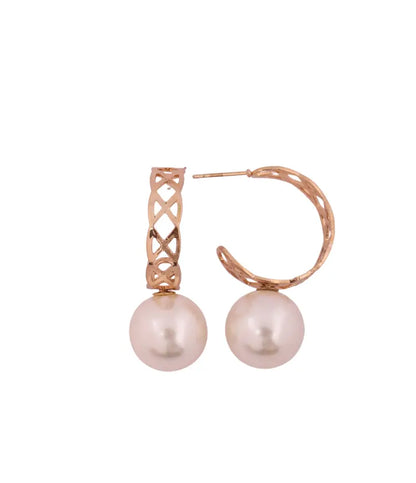 Pearl Drop Earrings |  Gold