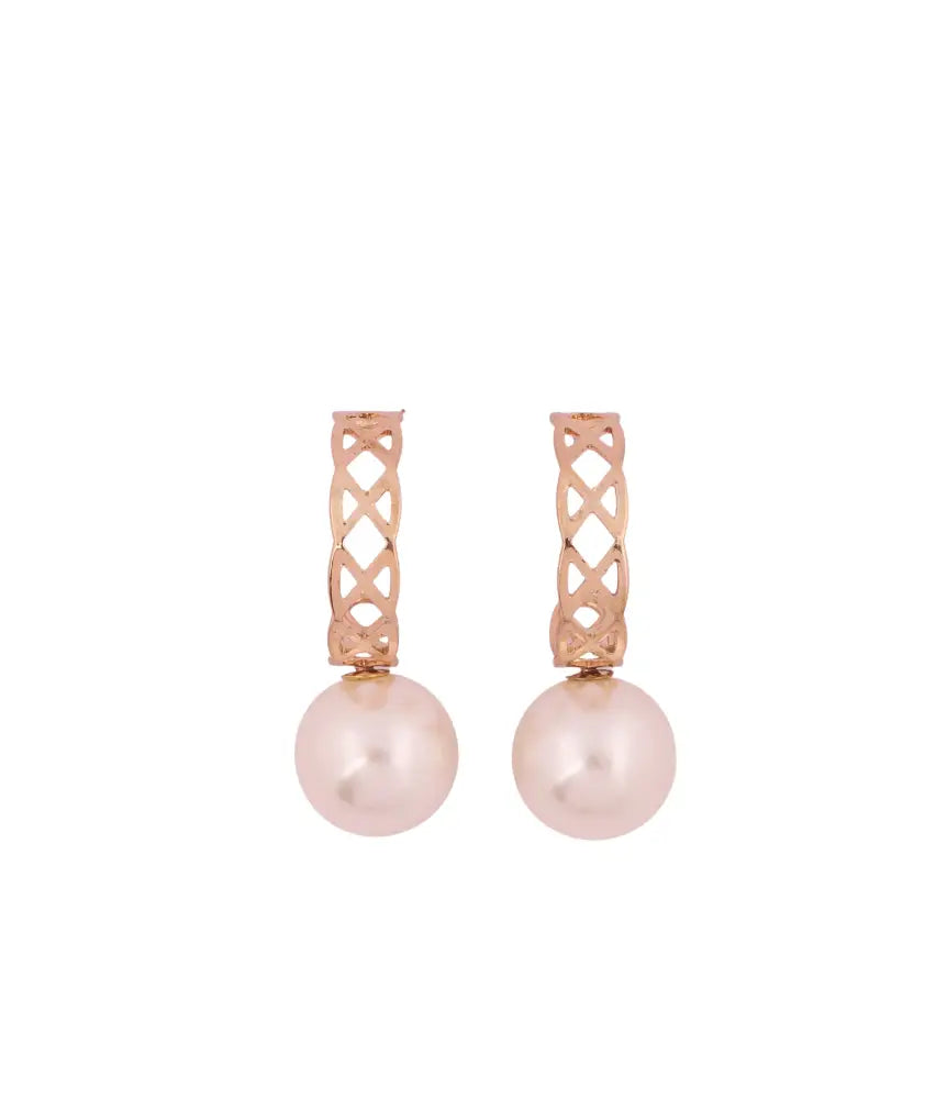 Pearl Drop Earrings |  Gold