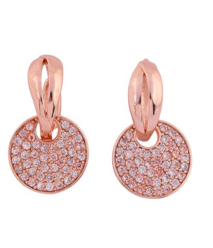 Rose Glow Pavé Earrings