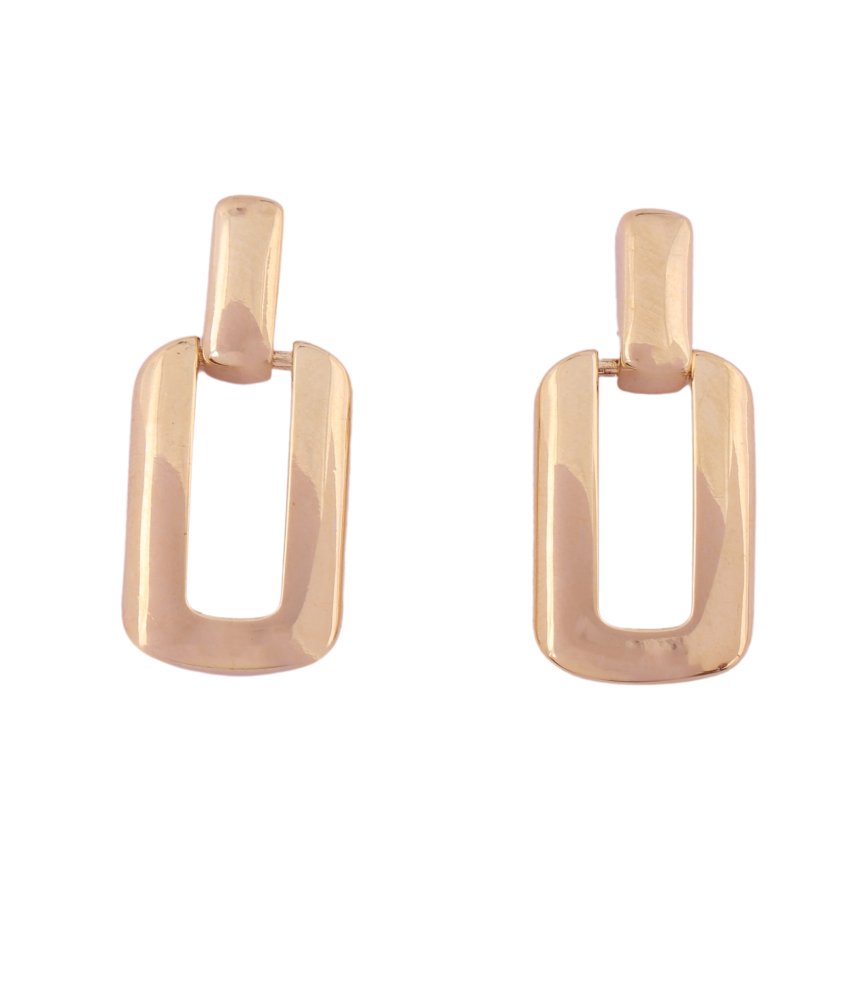 Chic Minimalist Geometric Dangle Earrings