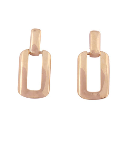 Chic Minimalist Geometric Dangle Earrings