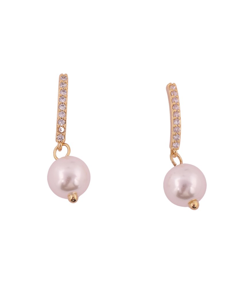 Elegant Pearl Drop Earrings