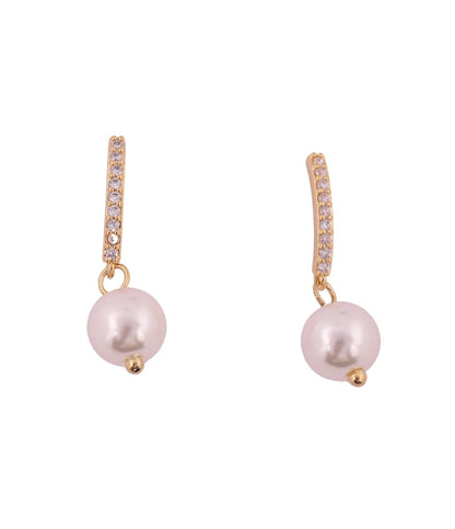 Elegant Pearl Drop Earrings