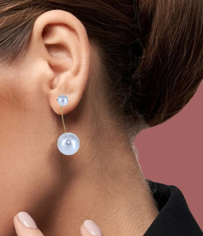 Lustrous Pearl Drop Earrings – A Symphony of Elegance
