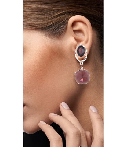 Mocha Elegance Dangle Earrings