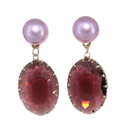 Royal Amethyst Drop Earrings