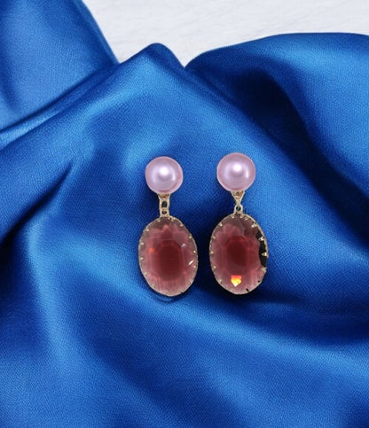 Royal Amethyst Drop Earrings