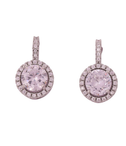 Celeste Halo Diamond Earrings