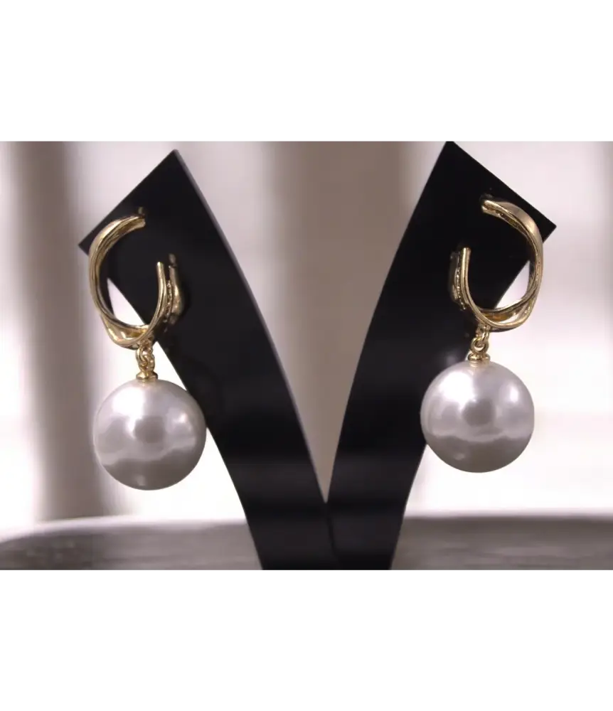 Lustrous Grace Pearl Earrings