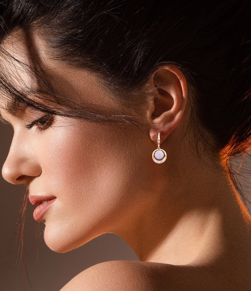Moonlit Glow Drop Earrings