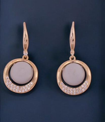 Moonlit Glow Drop Earrings